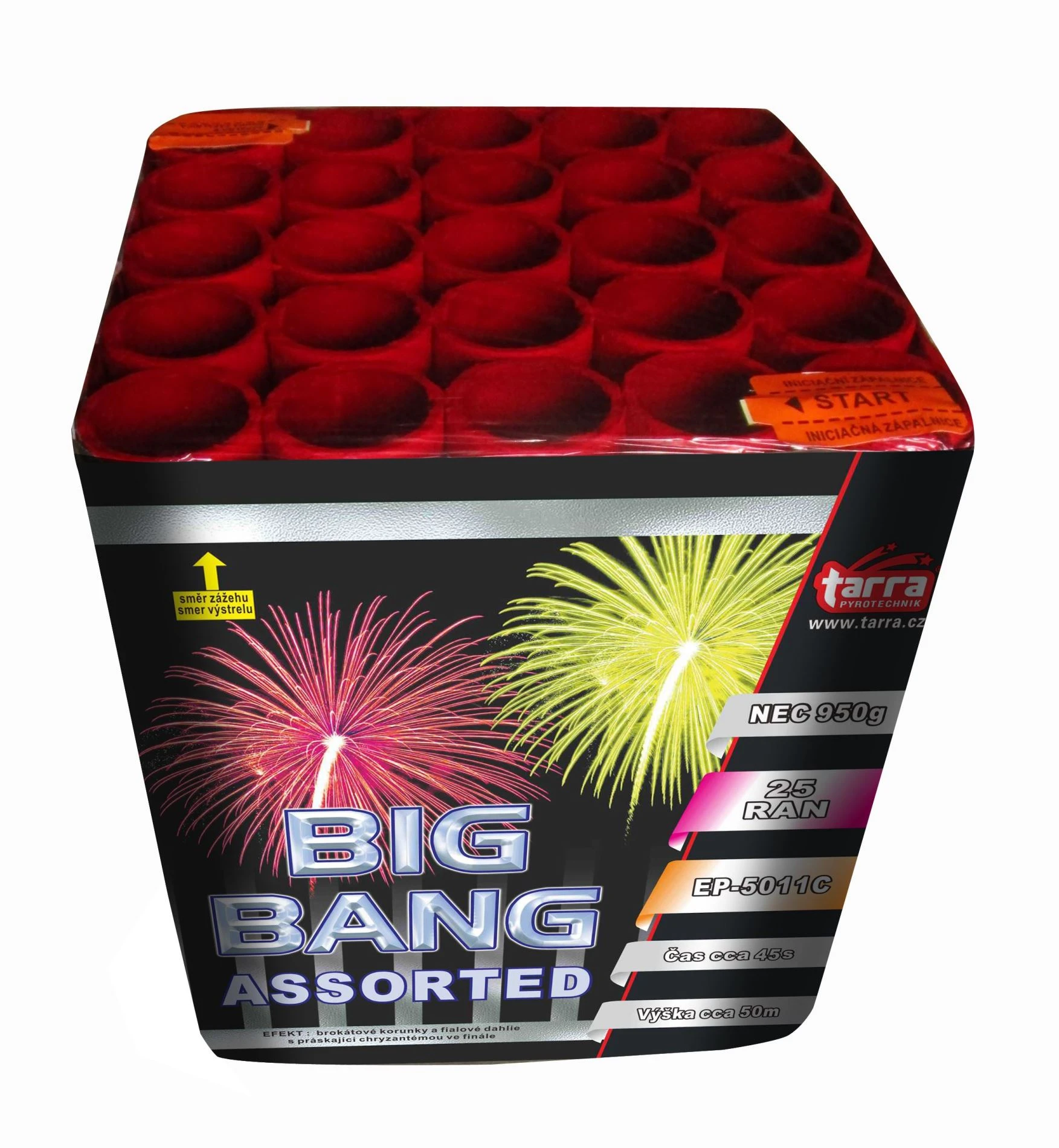 BATERIE VÝMETNIC BIG BANG ASSORTED 25 RAN  2x1