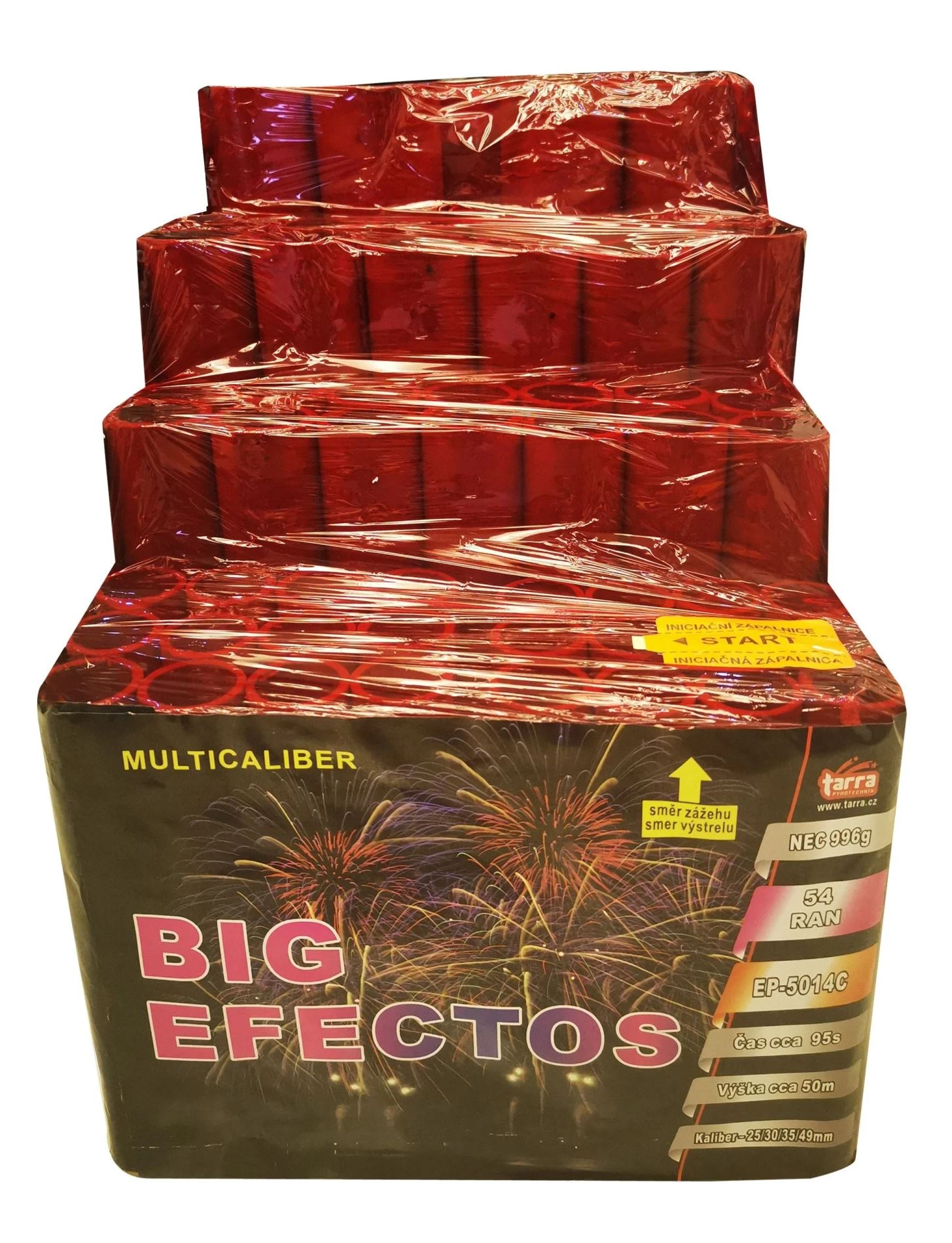 BATERIE VÝMETNIC BIG EFECTOS 54 RAN  2x1 - multikalibr