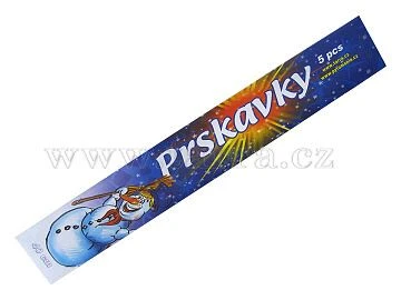 PRSKAVKY 40 CM - 5 KS  - SVATBA -  PYROTECHNIKA -10/10/5